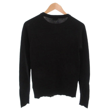 Dior Homme Knit Sweater Crew Neck Wool Long Sleeve S Black — view 2