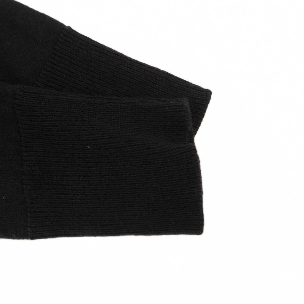 Dior Homme Knit Sweater Crew Neck Wool Long Sleeve S Black — view 5