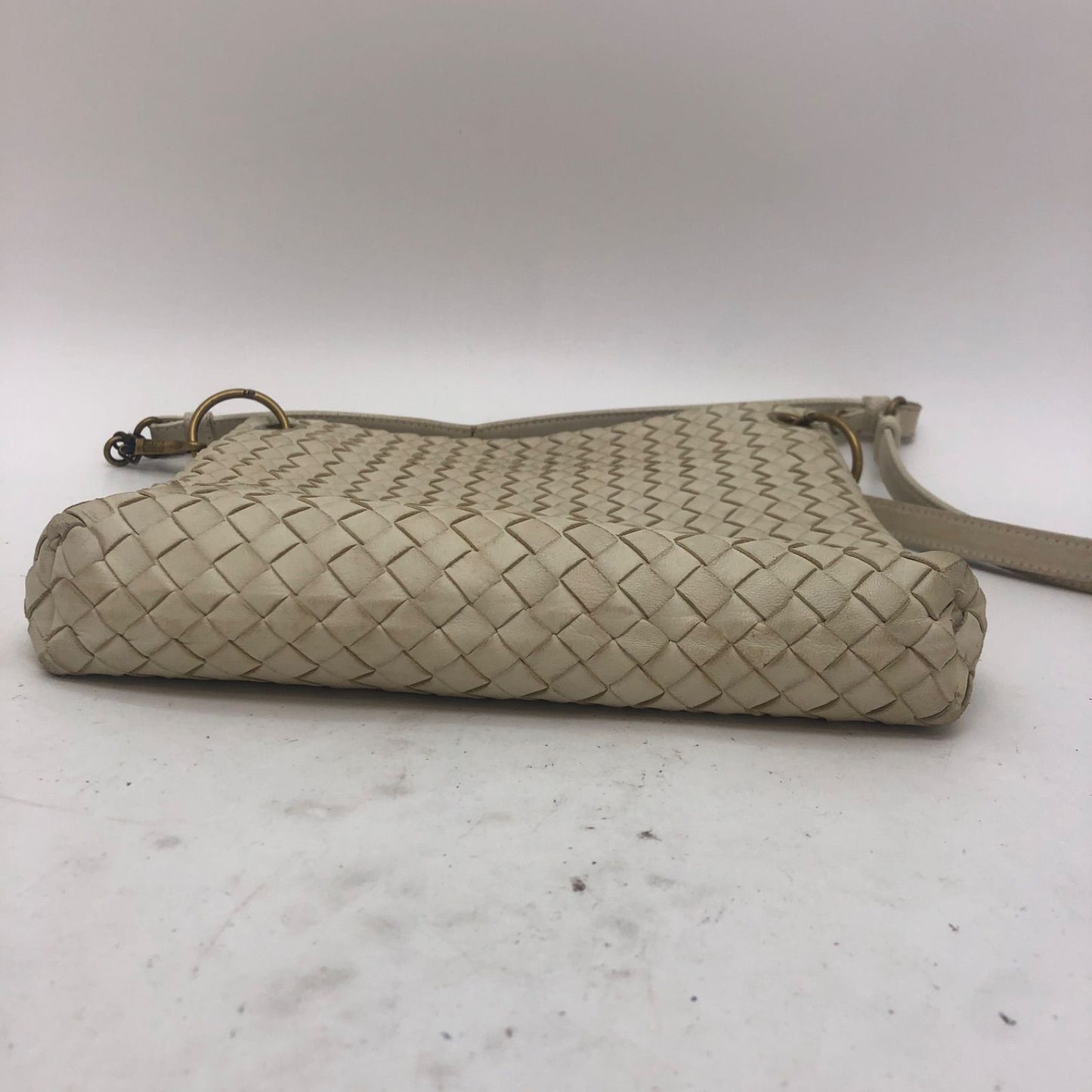 Bottega Veneta Shoulder Bag Crossbody Intre White Pochette Travel — view 4
