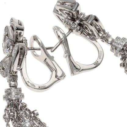 Bvlgari Fioreva Diamond Earrings 18k White Gold — view 3