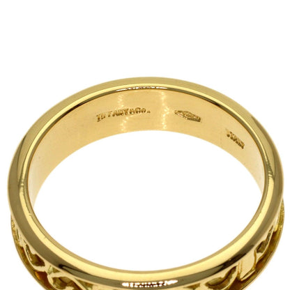 Tiffany & Co Cutout Heart Ring 18k Yellow Gold — view 8