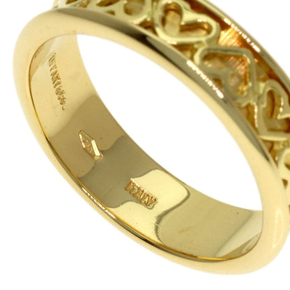 Tiffany & Co Cutout Heart Ring 18k Yellow Gold — view 6