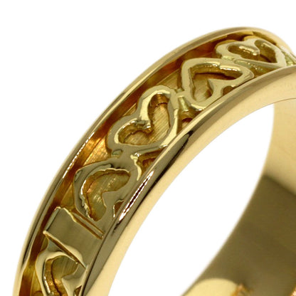 Tiffany & Co Cutout Heart Ring 18k Yellow Gold — view 7