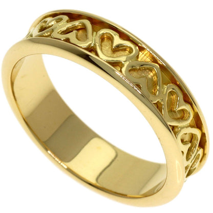 Tiffany & Co Cutout Heart Ring 18k Yellow Gold