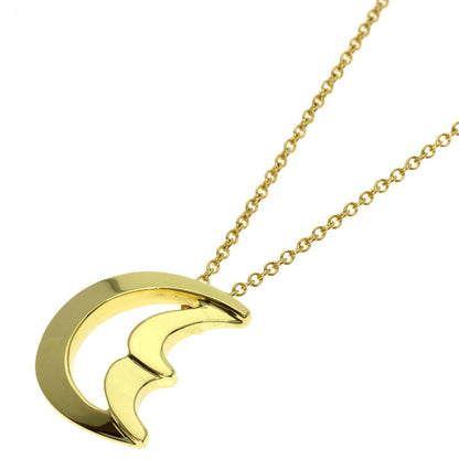 Tiffany & Co Cles Saint Moon Necklace 18k Yellow Gold