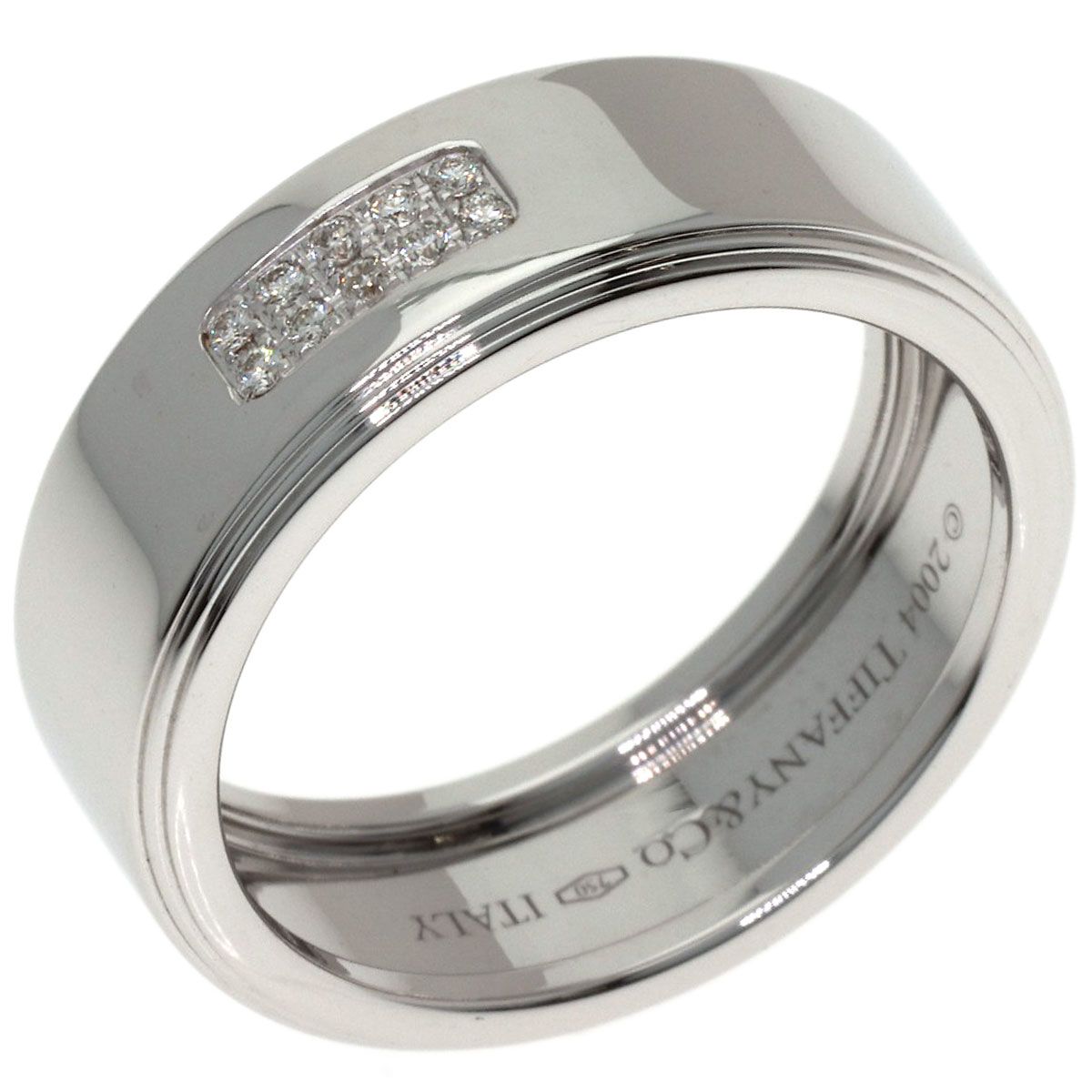 Tiffany & Co Century Diamond Ring 18k White Gold — view 2