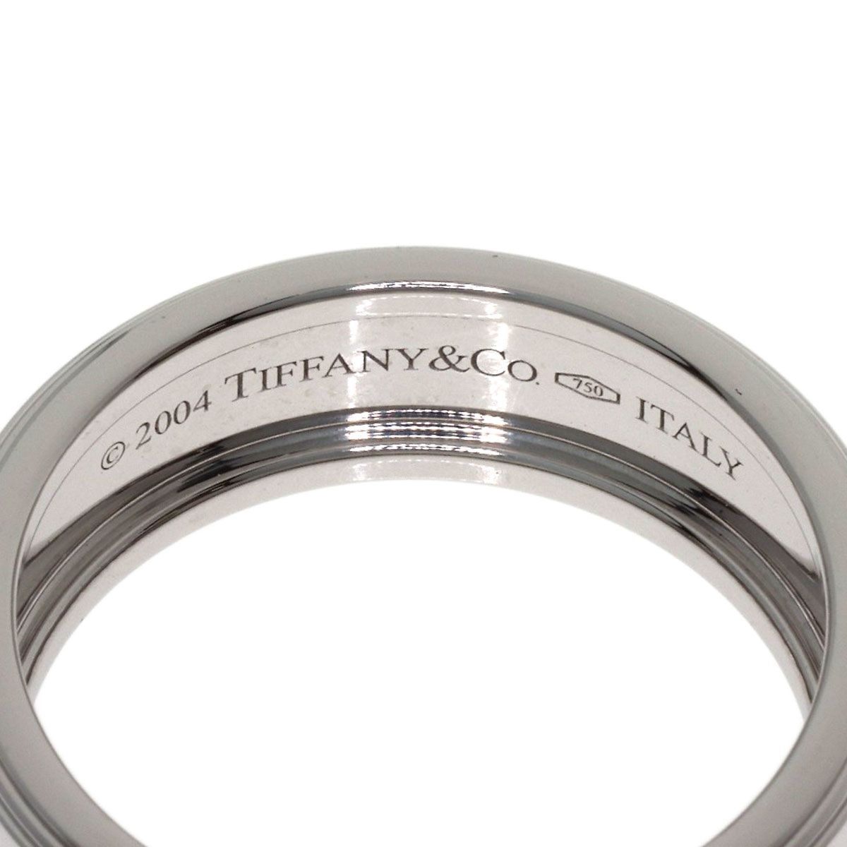 Tiffany & Co Century Diamond Ring 18k White Gold — view 5