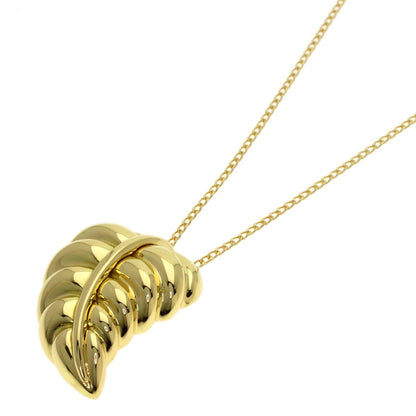 Tiffany & Co Leaf Necklace 18k Yellow Gold