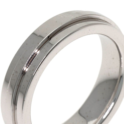 Tiffany & Co T Narrow Ring 18k White Gold — view 8