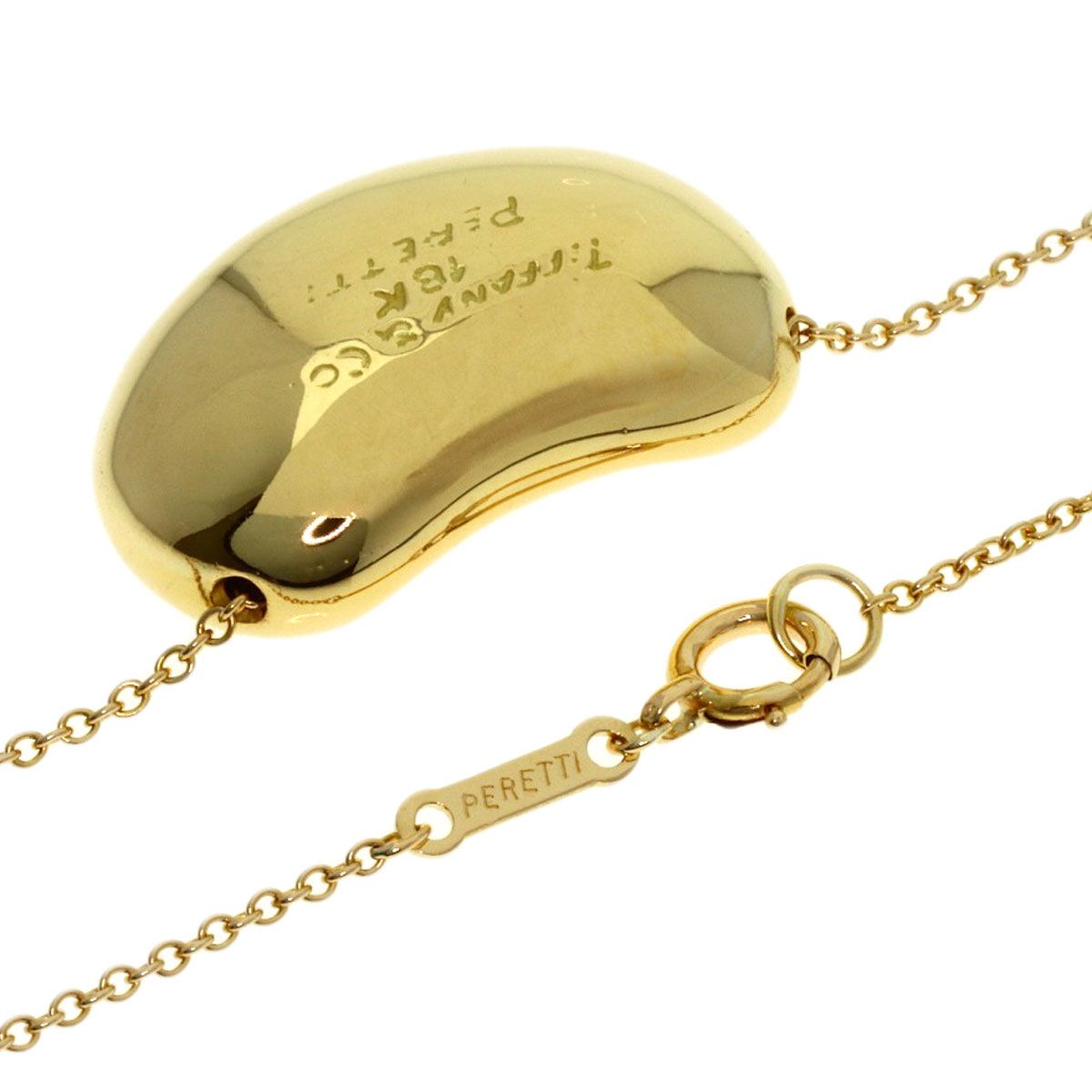 Tiffany & Co Bean Necklace 18k Yellow Gold — view 2