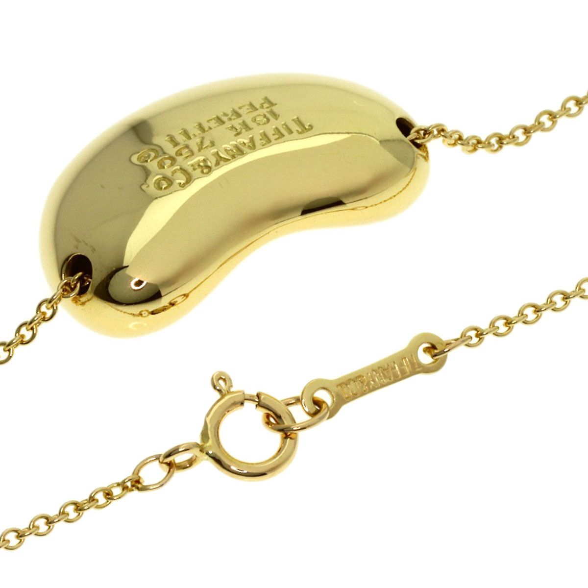 Tiffany & Co Bean Necklace 18k Yellow Gold — view 2