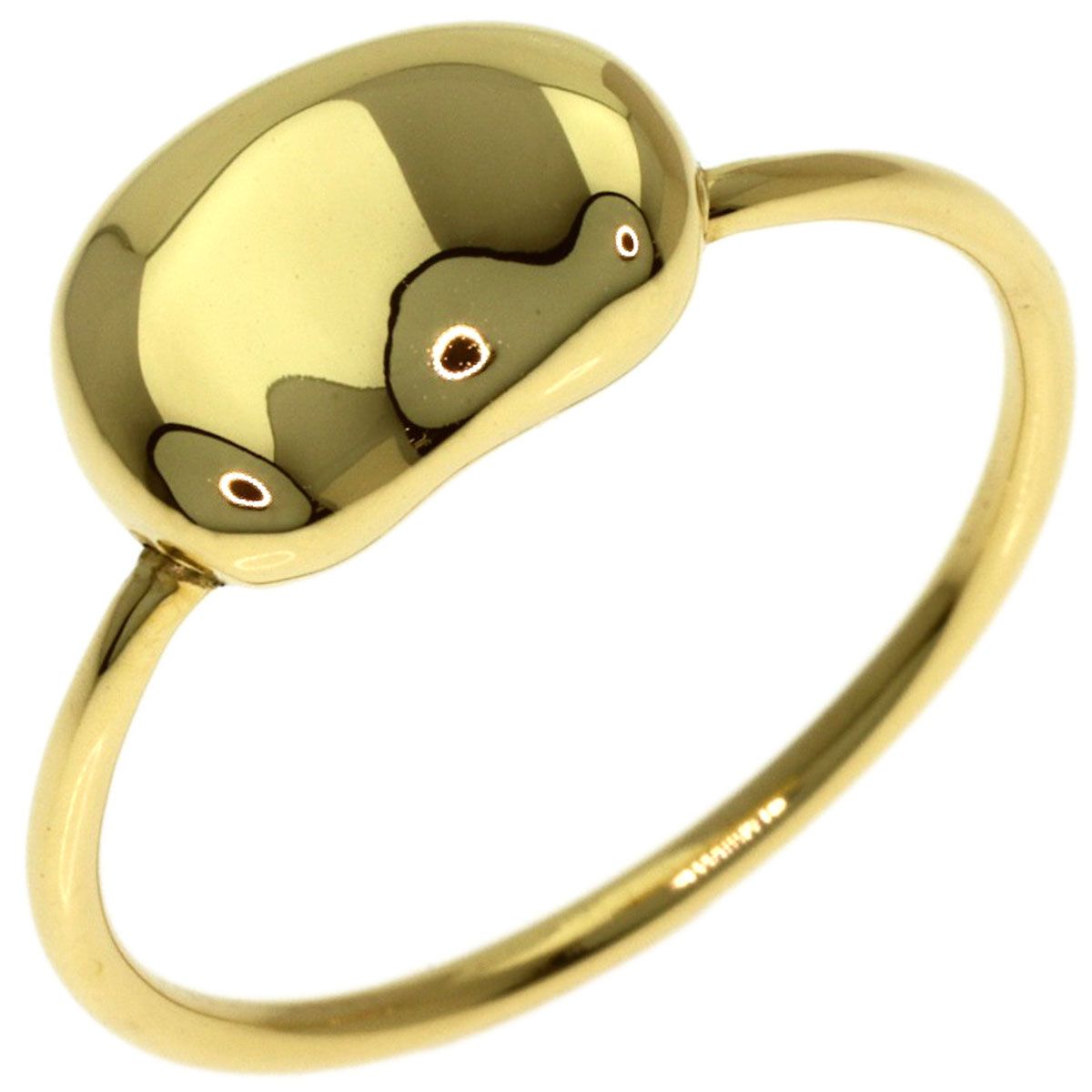 Tiffany & Co Bean Ring 18k Yellow Gold — view 2