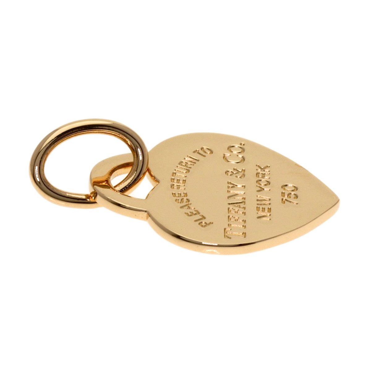 Tiffany & Co Return to Heart Top Pendant 18k Pink Gold — view 3