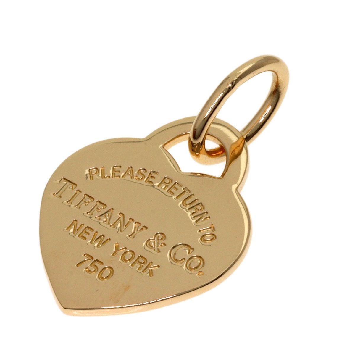 Tiffany & Co Return to Heart Top Pendant 18k Pink Gold