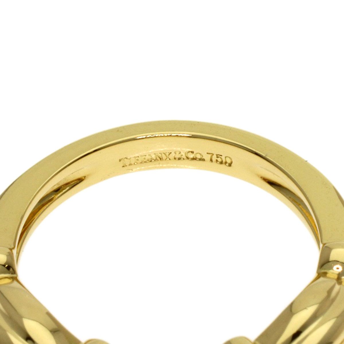 Tiffany & Co Pearl Signature Ring 18k Yellow Gold — view 5