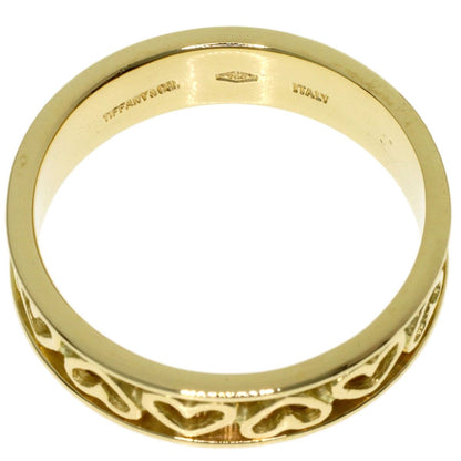Tiffany & Co Cutout Heart Ring 18k Yellow Gold — view 4