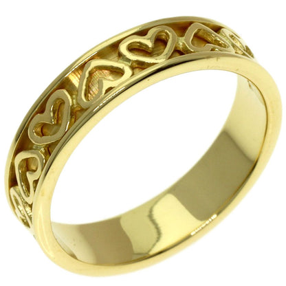Tiffany & Co Cutout Heart Ring 18k Yellow Gold — view 2