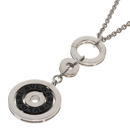 Bvlgari Astra le Cerchi Necklace 18k White Gold Ceramic
