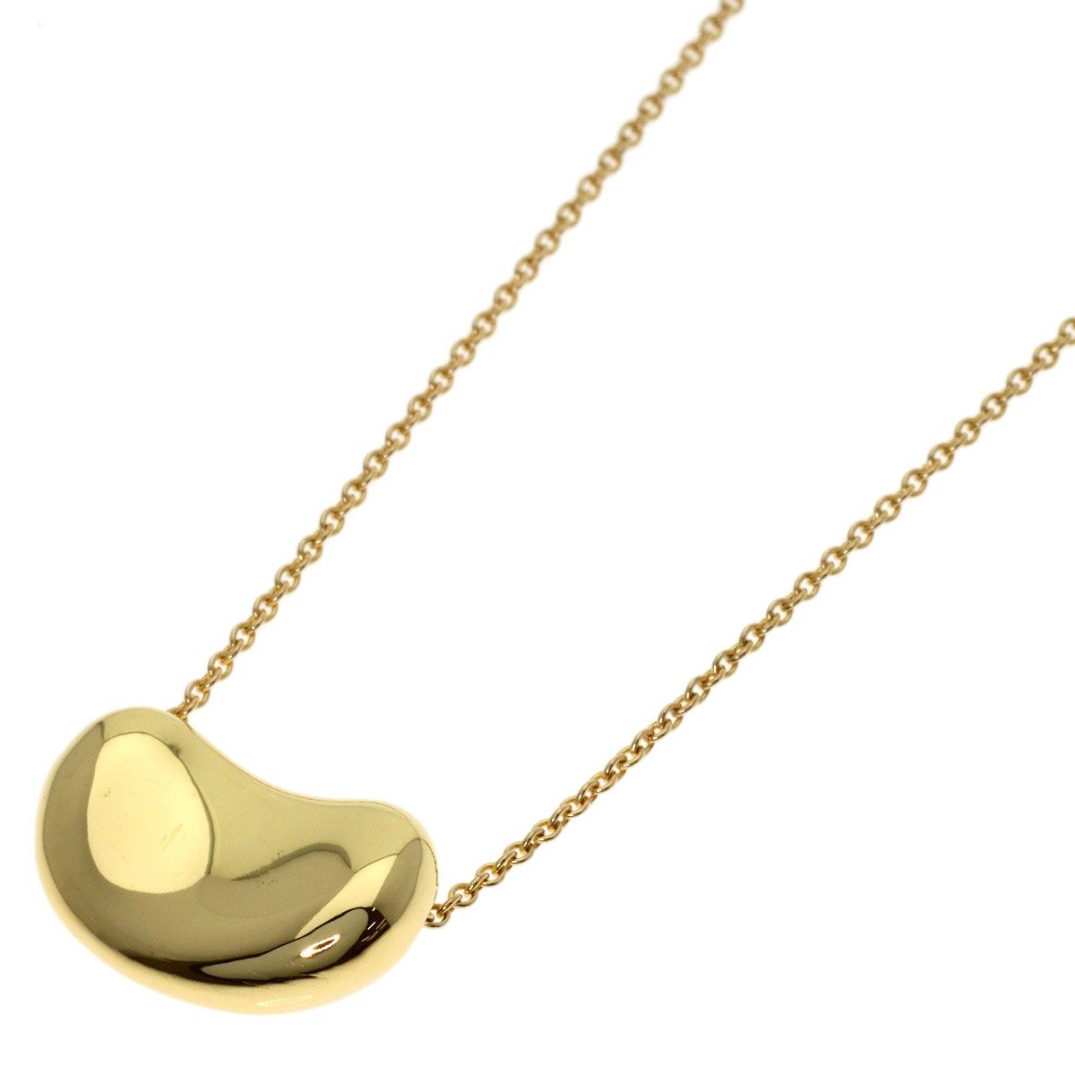 Tiffany & Co Bean Necklace 18k Yellow Gold