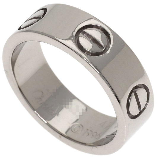 Cartier Love Ring 47 18k White Gold