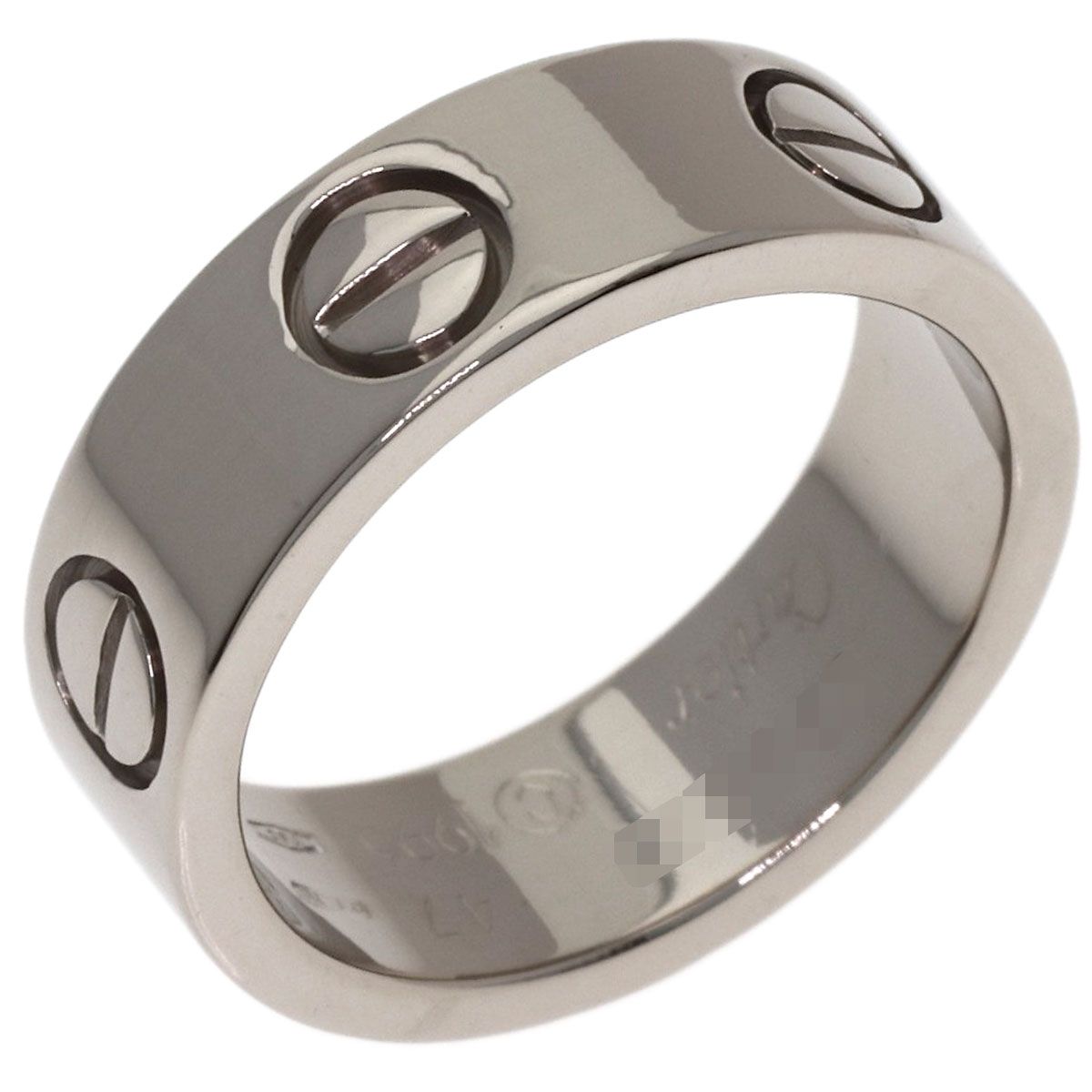 Cartier Love Ring 47 18k White Gold — view 2