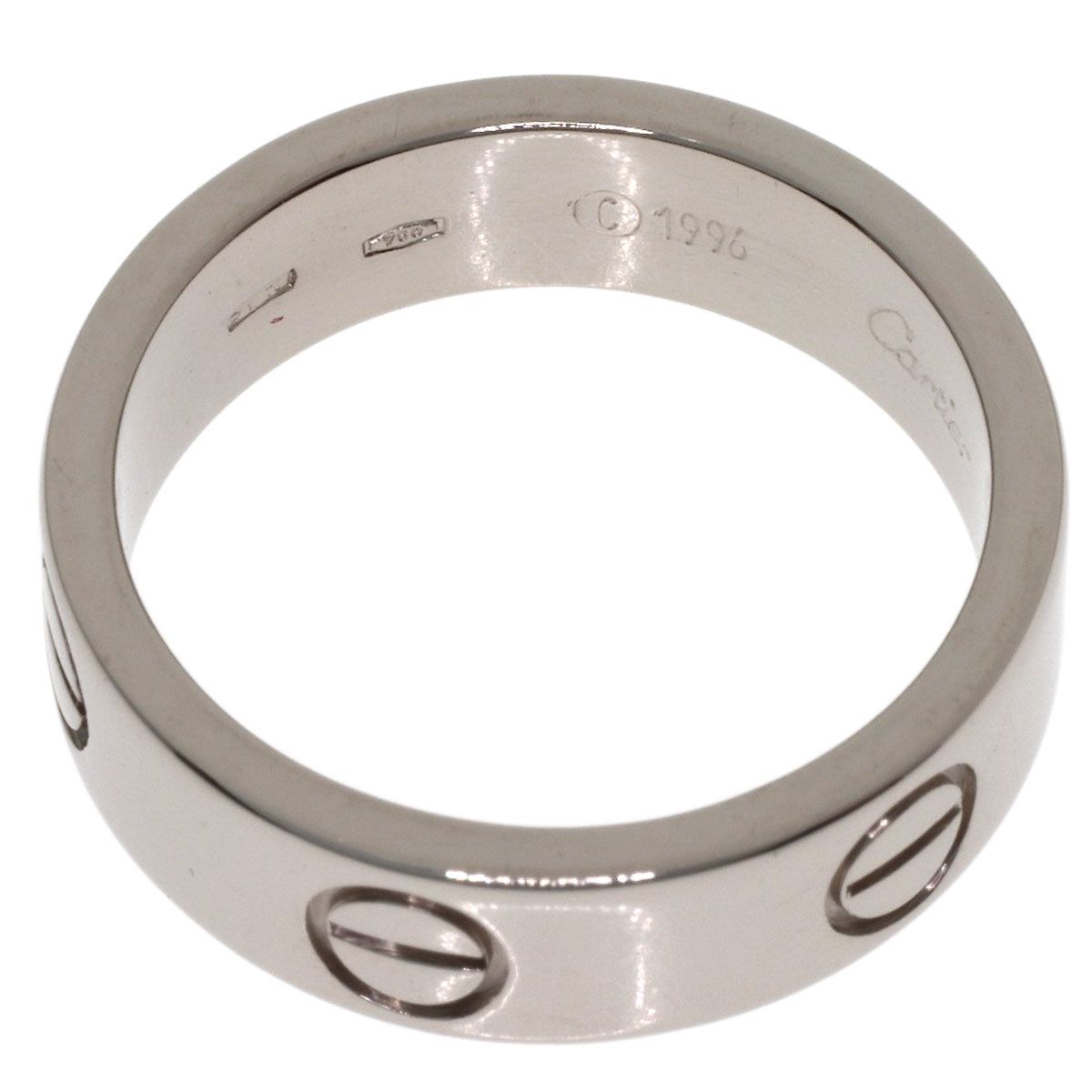 Cartier Love Ring 53 18k White Gold — view 4
