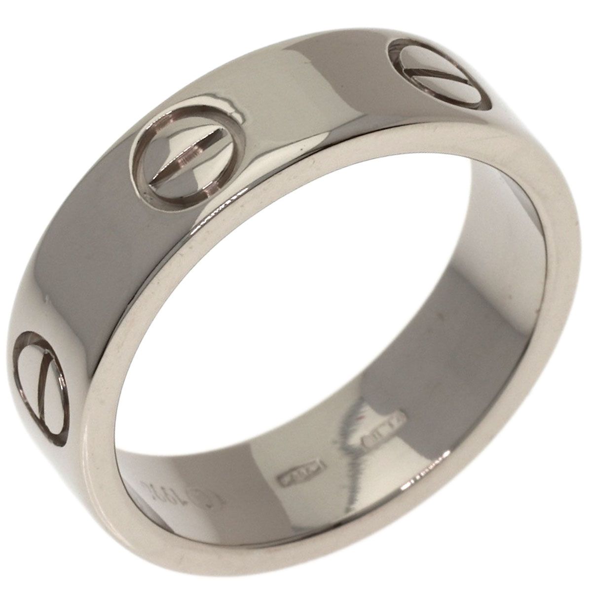 Cartier Love Ring 53 18k White Gold — view 2