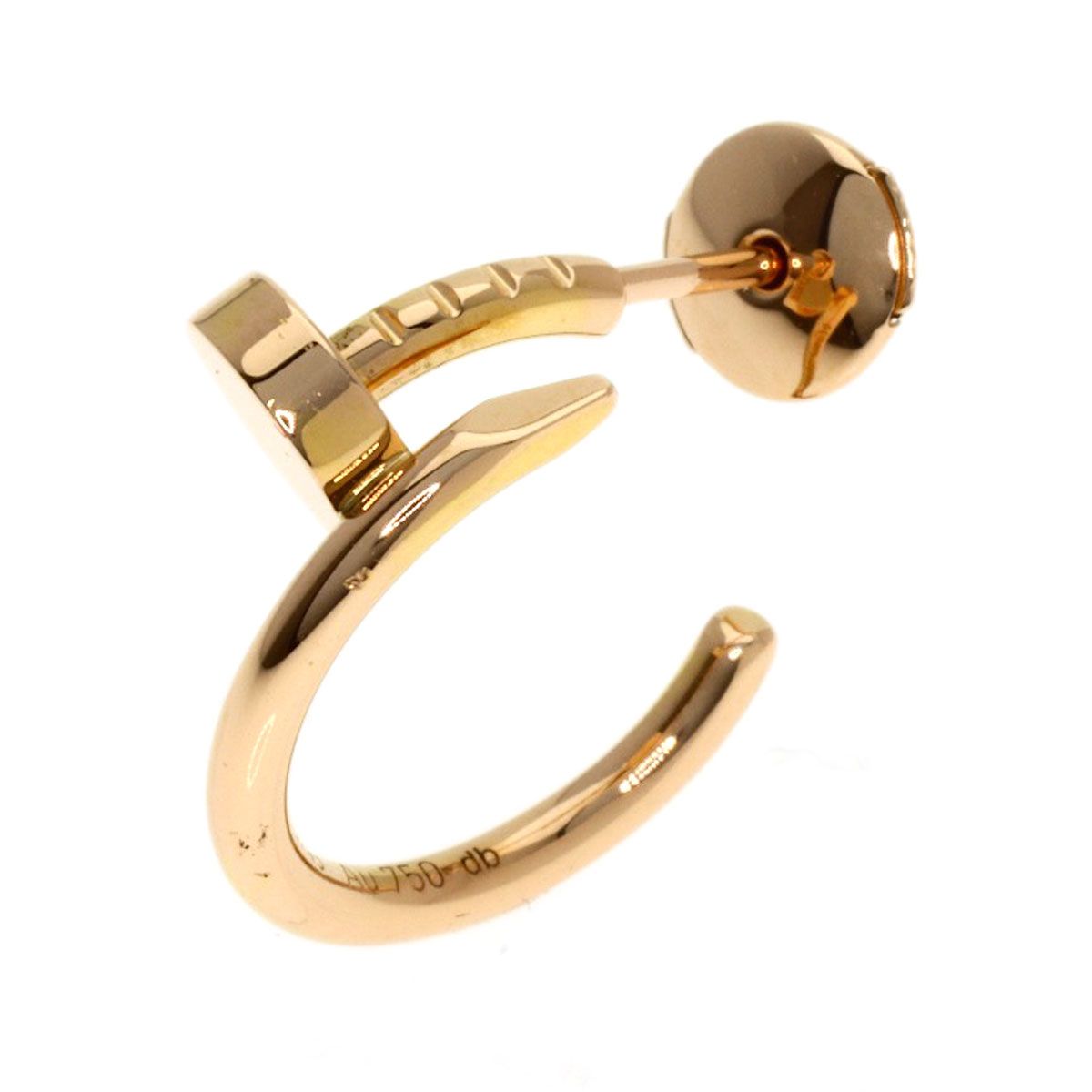 Cartier Juste Ankle Hoop SM Left Ear Earrings 18k Yellow Gold