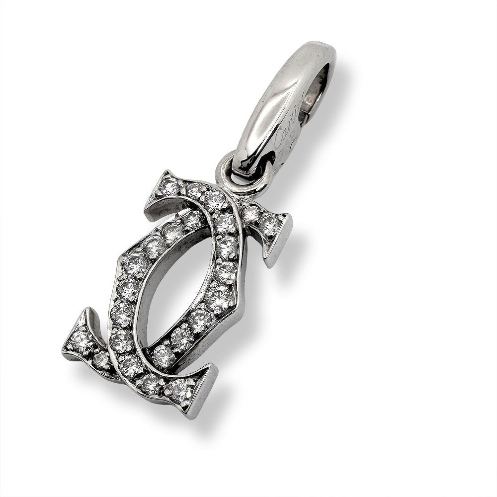 Cartier 2C Charm Keychain