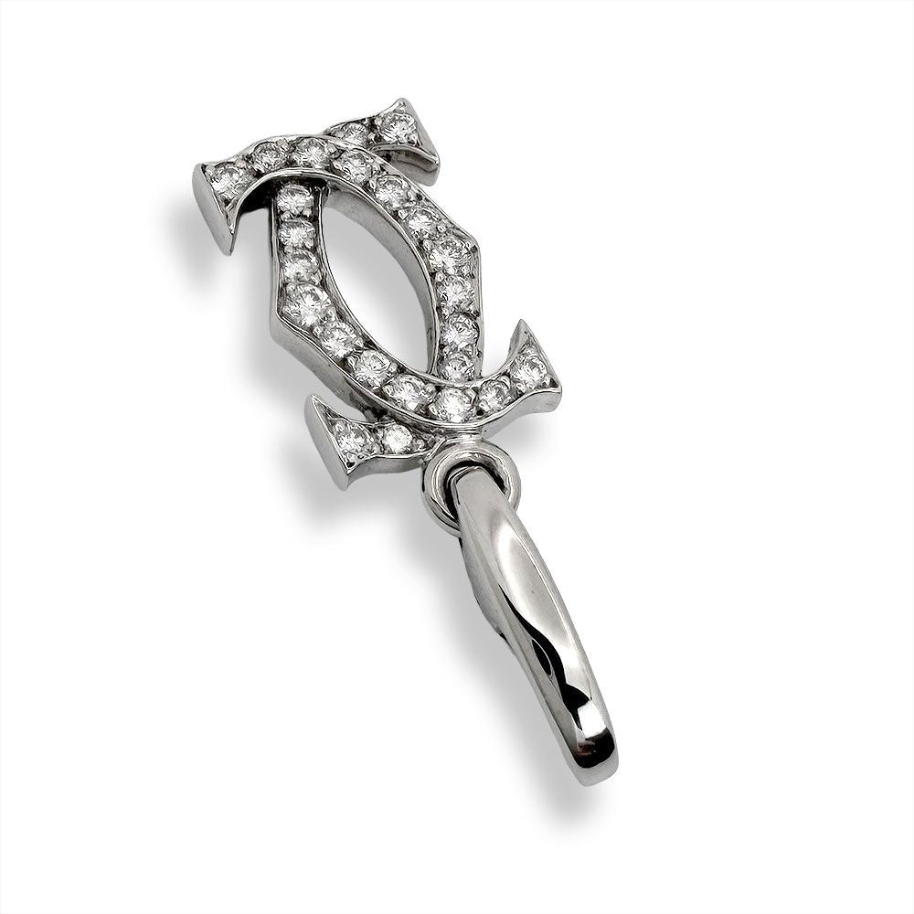 Cartier 2C Charm Keychain — view 3