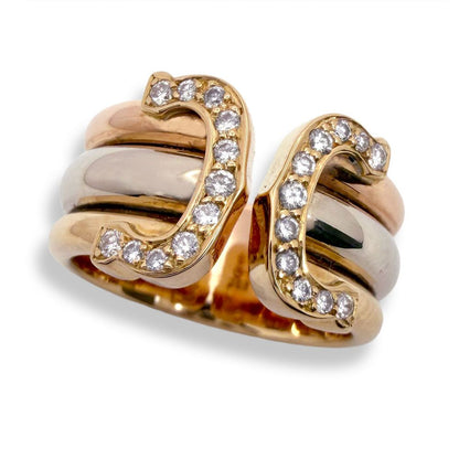 Cartier 2C Diamond Ring