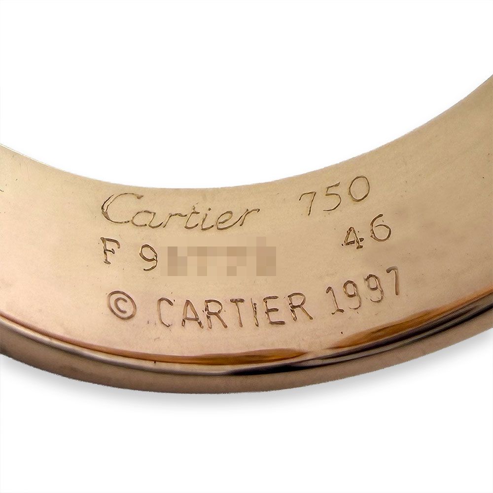 Cartier 2C Diamond Ring — view 5