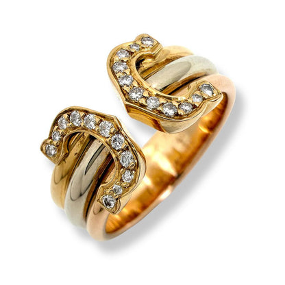 Cartier 2C Diamond Ring — view 2