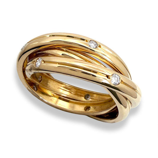 Cartier Trinity Constellation Diamond Ring