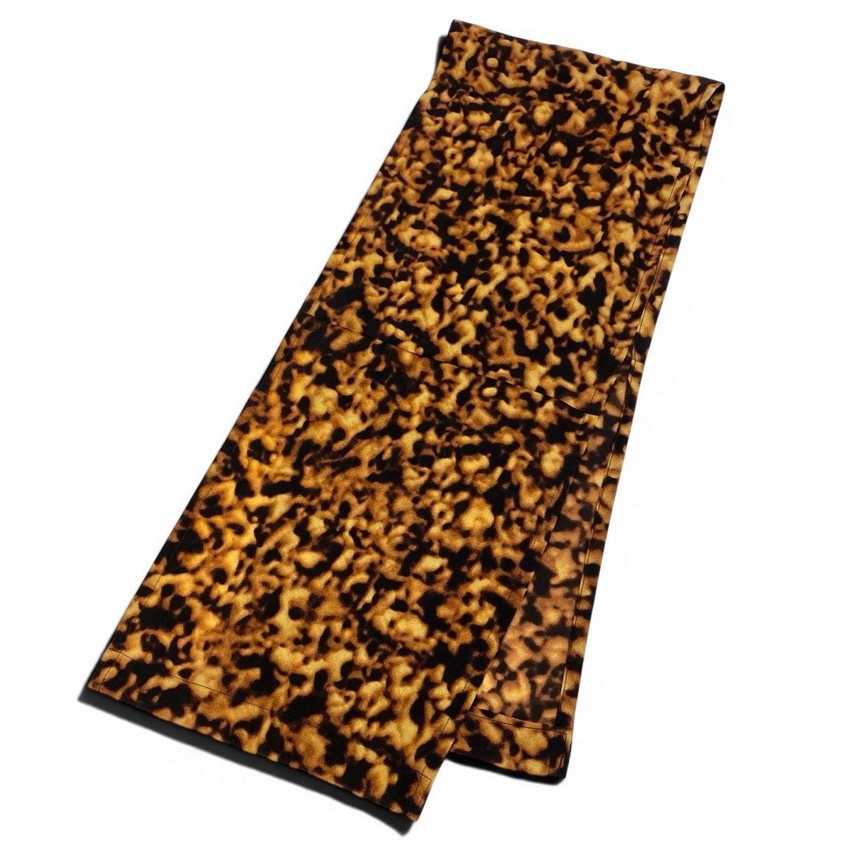 Celine Silk Shirt Long Dress with Scarf Allover Print 40 Brown — view 8