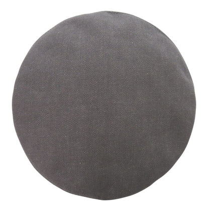 Hermes Santono Denim Series Button Beret Silver Cotton leather Gray — view 6