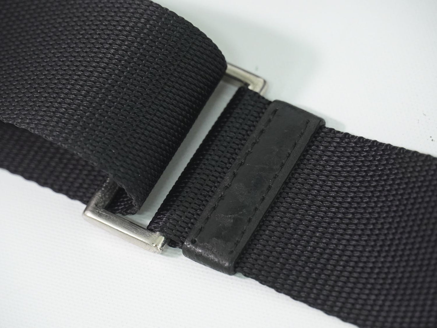 Prada Nylon Shoulder Bag Pochette Black — view 5