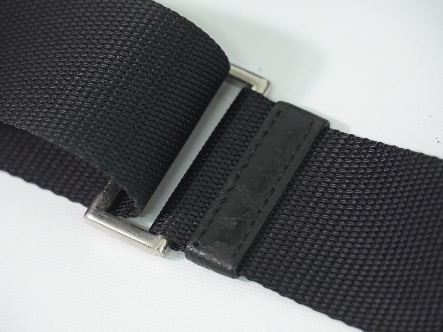 Prada Nylon Shoulder Bag Pochette Black — view 5