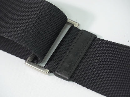 Prada Nylon Shoulder Bag Pochette Black — view 5