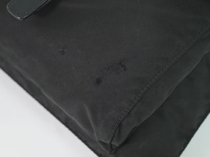 Prada Nylon Shoulder Bag Pochette Black — view 7