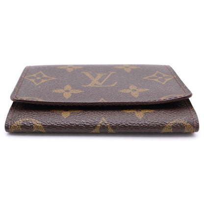 Louis Vuitton Monogram Envelope Carte de Visite Compact Wallet Mini Coin Case — view 4