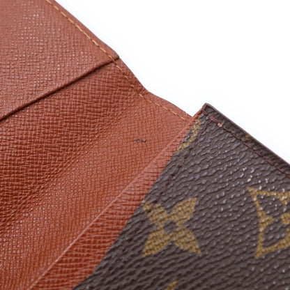 Louis Vuitton Monogram Envelope Carte de Visite Compact Wallet Mini Coin Case — view 6