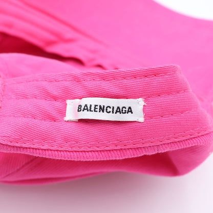 Balenciaga Logo Cap Embroidery Baseball Cap Hat Pink — view 6