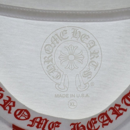 Chrome Hearts Union Jack Neck Logo Tee T-Shirt — view 7