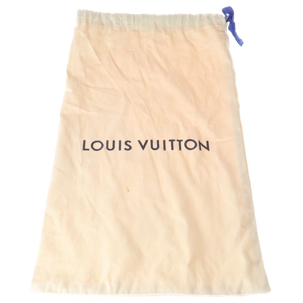 Louis Vuitton Globe Line Monogram Penny Suede Leather Loafers Brown — view 6