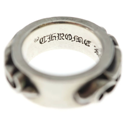 Chrome Hearts Dbl Narrow Vine Band Double Ring Silver — view 5