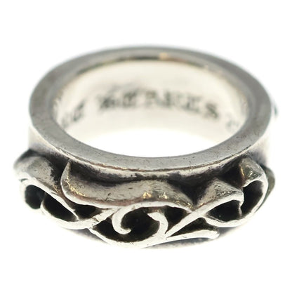Chrome Hearts Dbl Narrow Vine Band Double Ring Silver