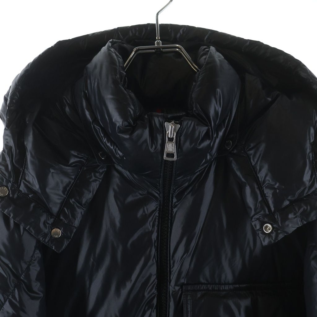 Moncler Wollaston Zip Up Jacket Black — view 3