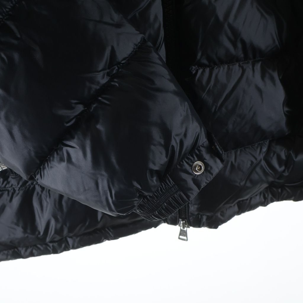 Moncler Wollaston Zip Up Jacket Black — view 6