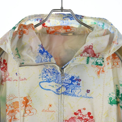 Gucci Disney Character Print Zip Up Nylon Hooded Jacket Multicolor Zadkh — view 3